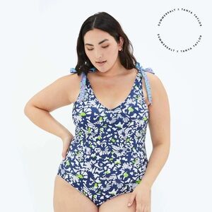 Summersalt x Tanya Taylor The Tie Backflip